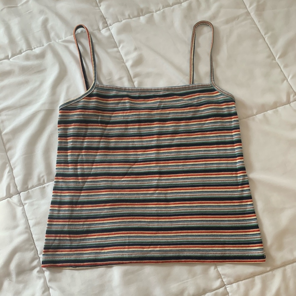 Brandy melville striped tank top